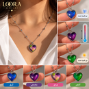 💖 LOORA Magic Heart – سنسلة القلب السحري المتغير اللون حسب الحرارة🌡️