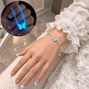 🦋 LOORA Blue Butterfly – طقم الفراشة الزرقاء المضيئة في الظلام ✨