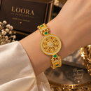 👑 LOORA Royal Emerald – سوار الفخامة الملكية 💚