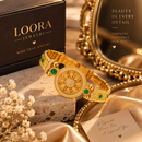 👑 LOORA Royal Emerald – سوار الفخامة الملكية 💚