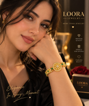 👑 LOORA Royal Emerald – سوار الفخامة الملكية 💚